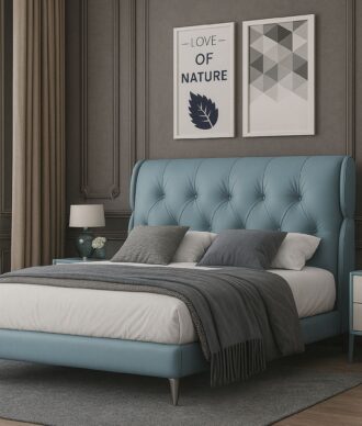 Classic Sky Blue Bed