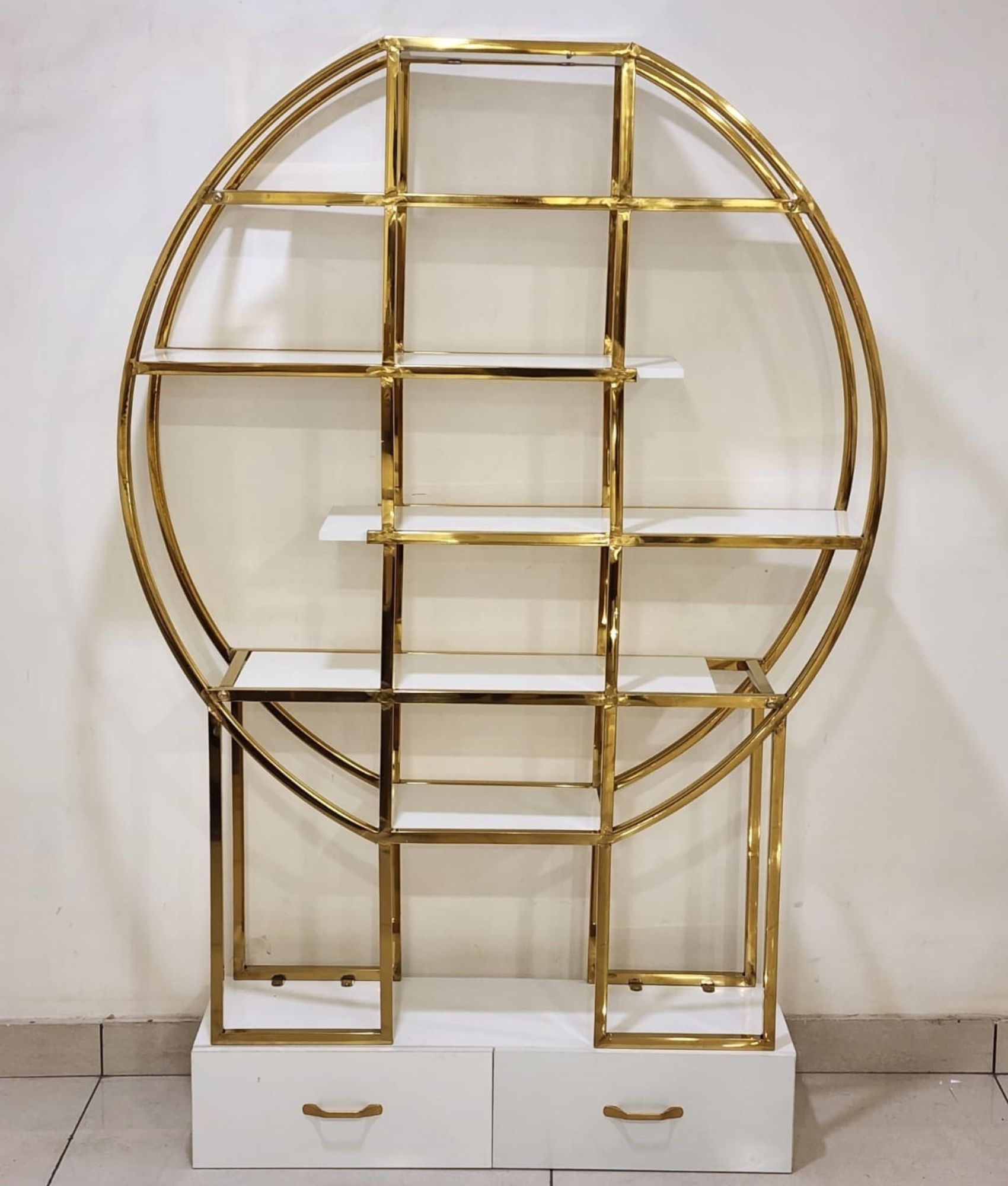 Modern Circular Display Shelf